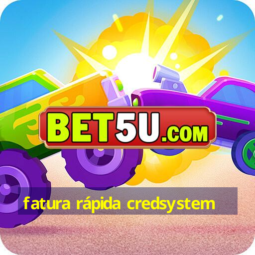 Fatura R Pida Credsystem Ios